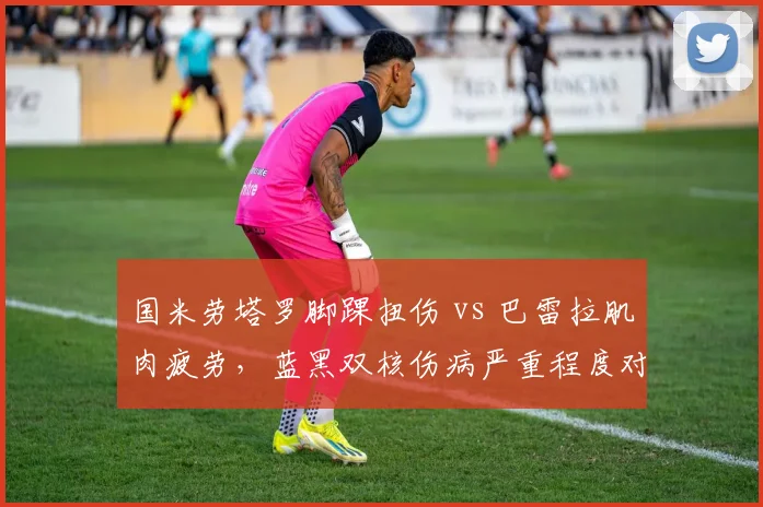 国米劳塔罗脚踝扭伤 vs 巴雷拉肌肉疲劳，蓝黑双核伤病严重程度对比